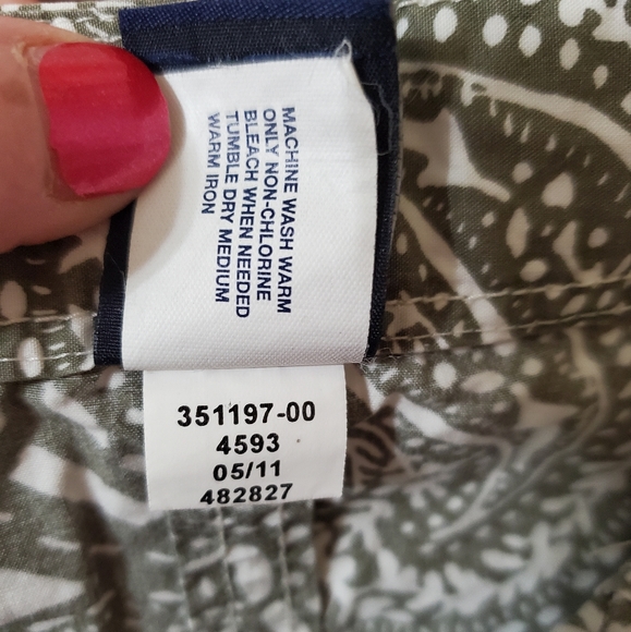 Cotton paisley skirt - Picture 9 of 9